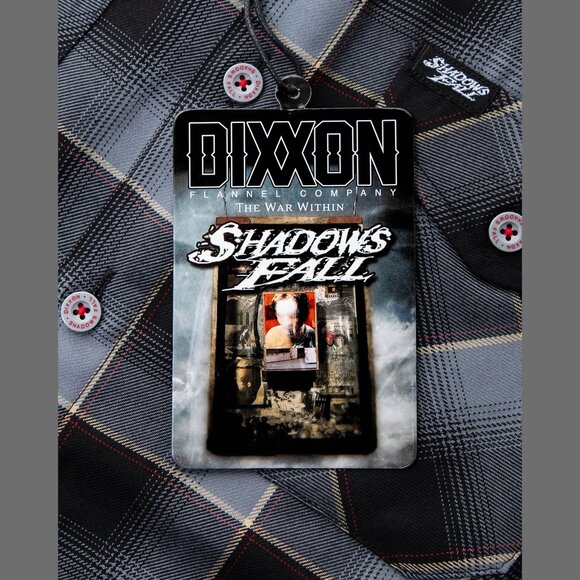 DIXXON FLANNEL x SHADOWS FALL Flannel Shirt - Women's Large - Picture 4 of 11